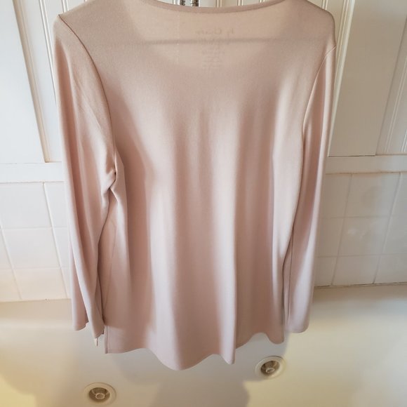 Chico's Size 0 Sueded Top - Picture 4 of 5